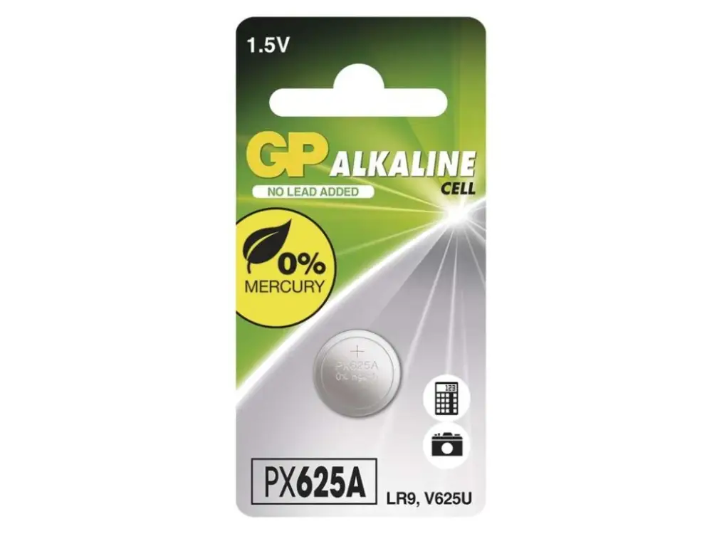 Kedvezmény GP 625A (LR9) alkáli gombelem, 1 db