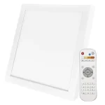 Szezonális akció CCT rögzített LED-panel, 600 x 600mm, távirányítással