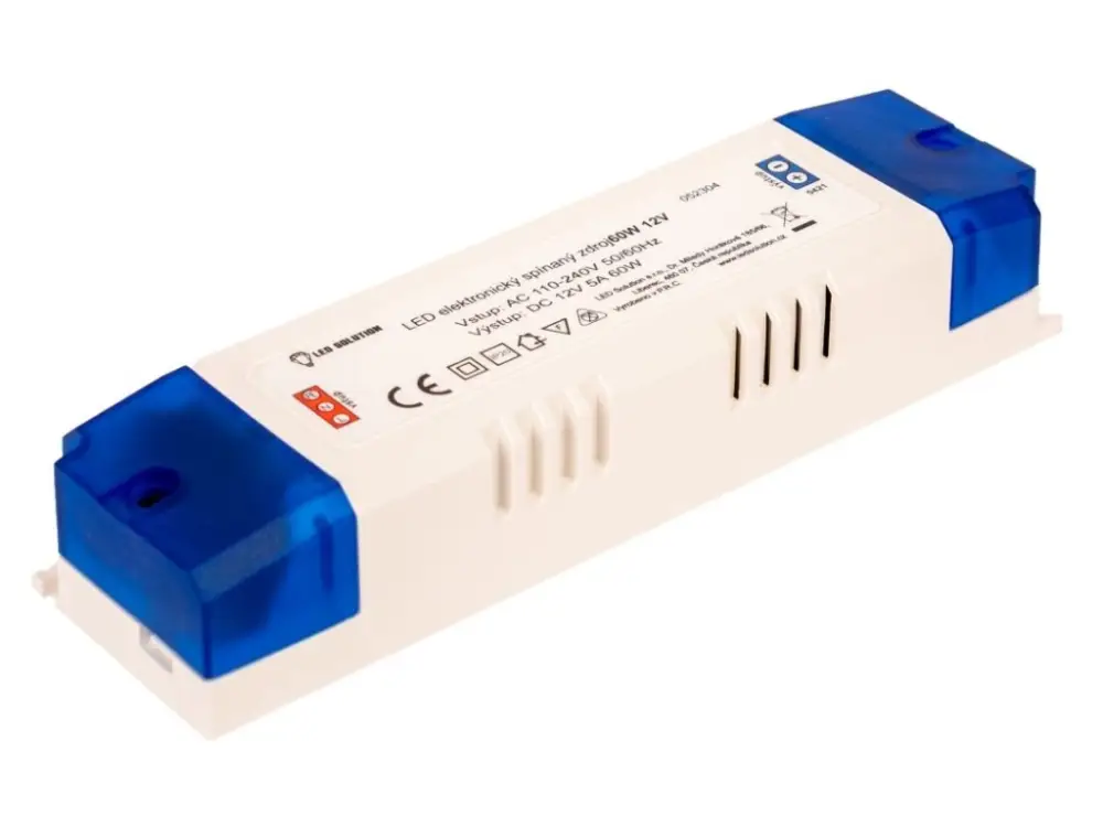 Különleges ajánlat LED tápegység (trafó), 24V, 60W - beltéri