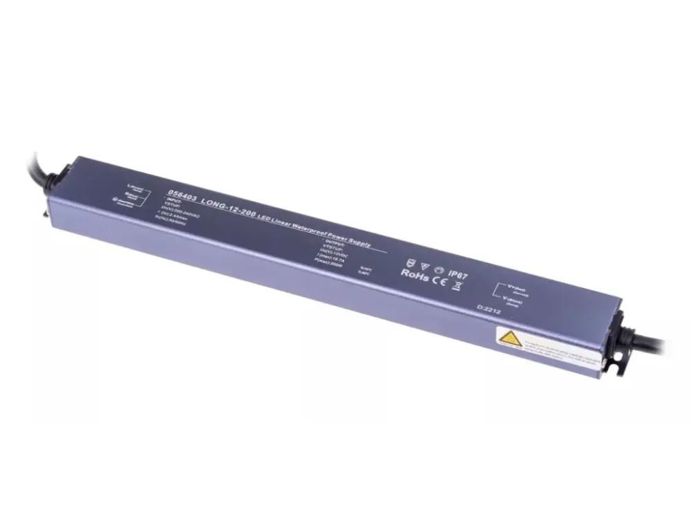 Csak ma LED tápegység (trafó), LONG, 12V, 200W, IP67