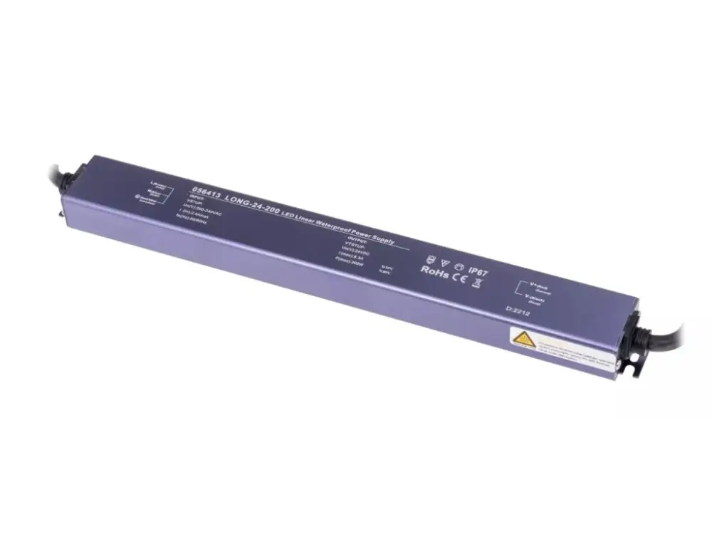 Akció LED tápegység (trafó), LONG, 24V, 200W, IP67