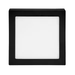 Árcsökkenés Fekete rögzíthető LED-panel, szögletes, 120 x 120mm, 6W