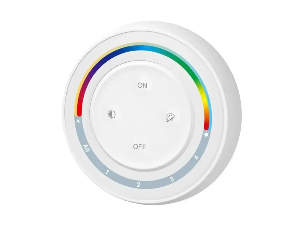 Outlet Mi-Light RF Távirányító RGB+CCT LED-szalagokhoz, 4-csatornás