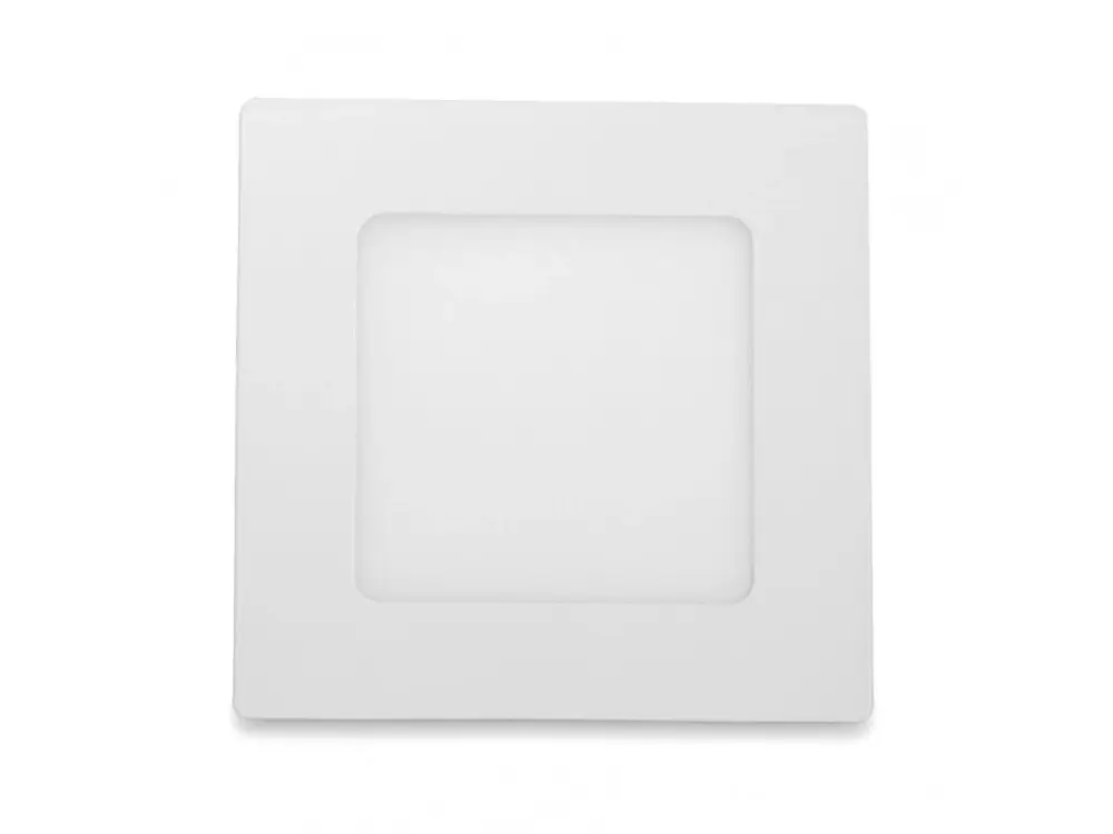 Legnépszerűbb Fehér beépíthető LED panel szögletes 90 x 90mm 3W Economy