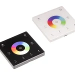 DimLED vezeték nélküli, falra szerelhető RGB és RGBW vezérlő, SLIM, 4-csatornás Kihagyhatatlan ajánlat