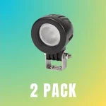 LED-munkalámpa, 10W, 10-30V, 2db-os csomagolás Szuper ajánlat