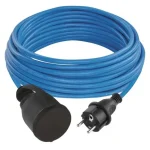 Legjobb ár Időjárásálló hosszabbító kábel - csatlakozó, 10 m, 1 aljzat, szilikon, 230 V, 1,5 mm2