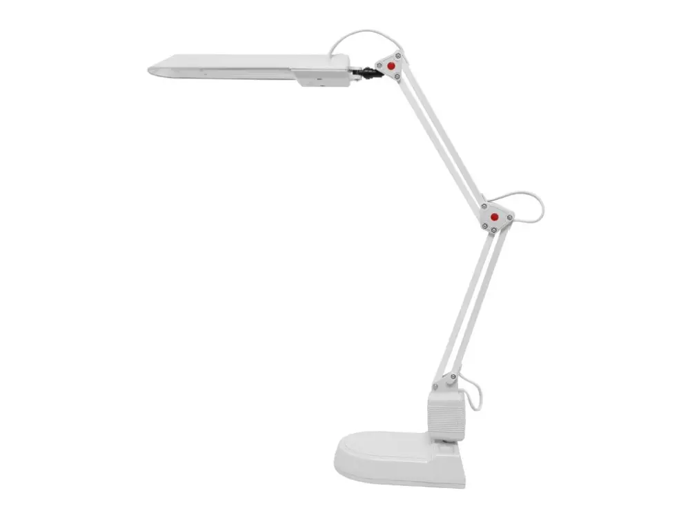 Biztonságos fizetés Fehér, 8W-os LED-es asztali lámpa állítható pozicionálással