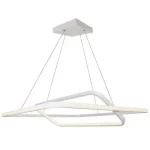 Fehér függő LED dizájnlámpa 60cm 48W szabályozható Exkluzív ajánlat