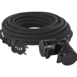 Ajánlat Kültéri hosszabbító kábel - csatlakozó, 10m, 2 aljzat, gumi, 230V, 1,5mm2