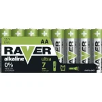 Rendeld meg most Alkáli elem RAVER AA (LR6), 8 db