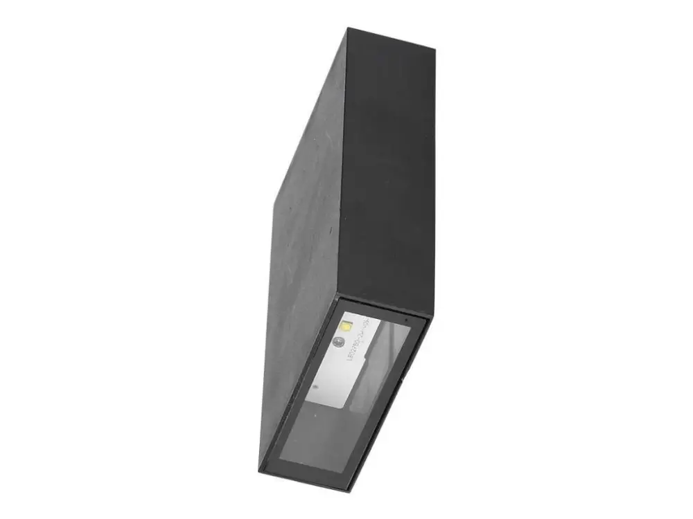 Olcsóbb Fekete homlokzati LED lámpa négyszögletes 4W IP65