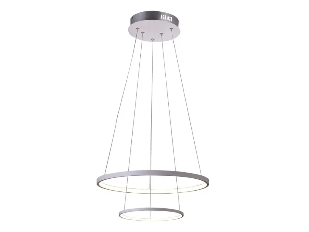Csak ma Fehér függő Lune LED lámpa kerek 50cm 40W