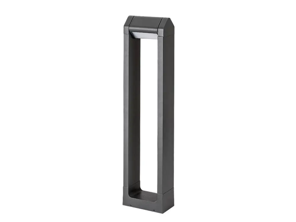 Kihagyhatatlan ajánlat Antracit kerti LED oszloplámpa Medna dönthető 8W IP54 65cm