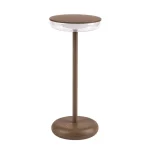 Újdonság Karamell kerti tölthető lámpa Konin 6W 26cm