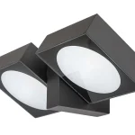 Antracit homlokzati LED lámpa Telde 14W IP54 Vedd meg most