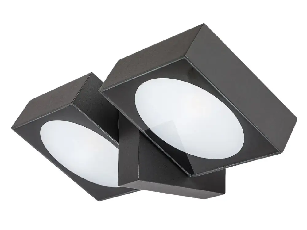 Antracit homlokzati LED lámpa Telde 14W IP54 Vedd meg most
