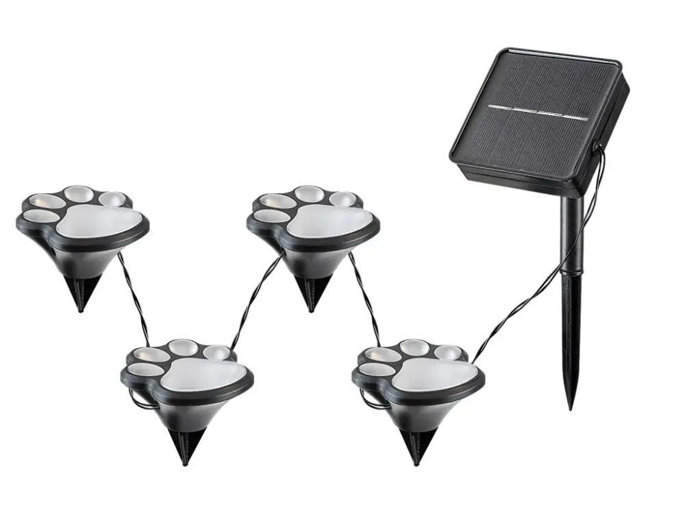 Dekoratív napelemes LED világítólánc Wigry 4,5m 4x LED 0,06W IP44 Árengedmény