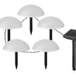 Gyors szállítás Dekoratív napelemes LED fénylánc Treppio 4m 5x LED 1W IP44