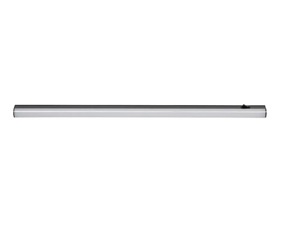 Gyors kiszállítás Fekete LED lámpa a konyhapult alatt Greg 31cm 4W kapcsolóval