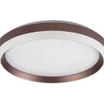 Különleges ajánlat Barna LED mennyezeti lámpa Fontana kerek 390mm 24W