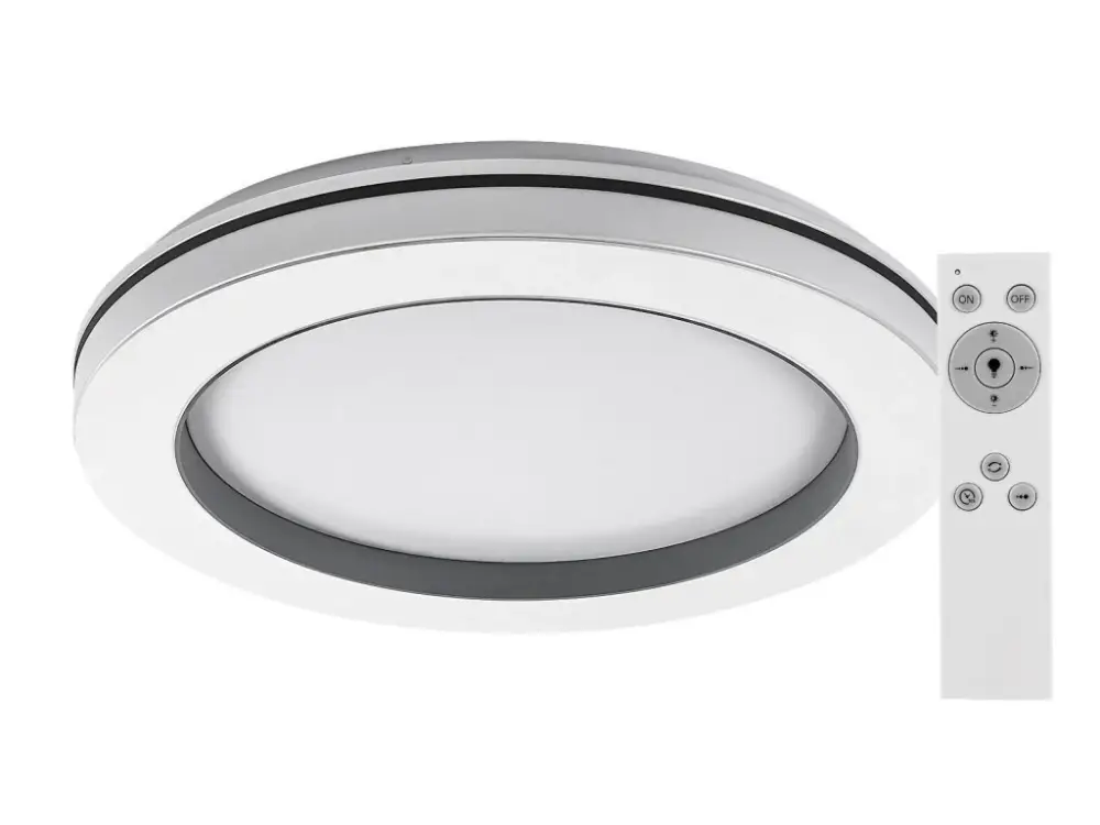 Vásárlói kedvenc Fehér LED mennyezeti lámpa Cooperius 480mm 47W CCT távirányítóval
