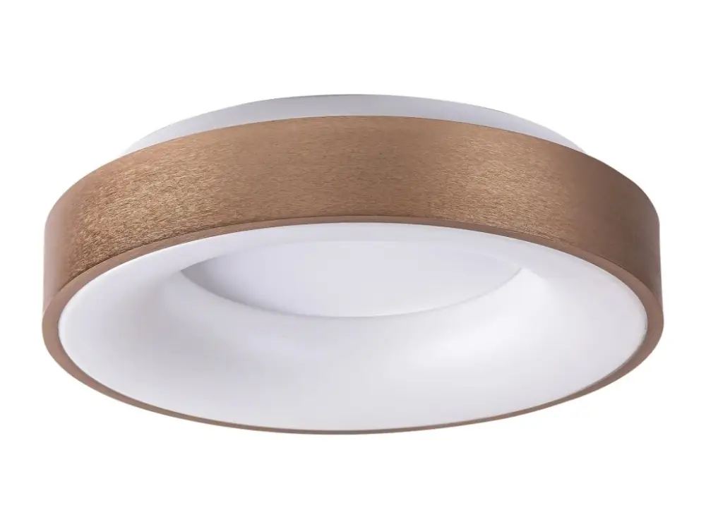 Vedd meg online Arany LED mennyezeti lámpa Carmella kerek 380mm 30W