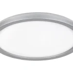 Ezüst LED mennyezeti lámpa Lambert kerek 280mm 15W IP44 Akció
