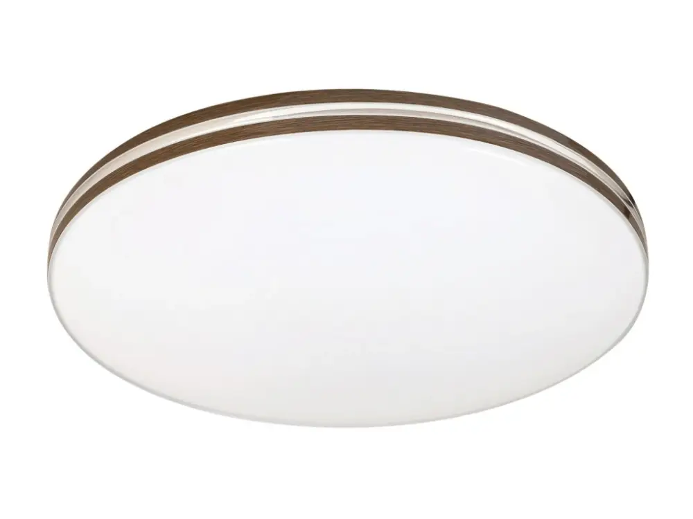 Nézd meg most Fehér LED mennyezeti lámpa Oscar2 fa dekorral kerek 340mm 18W
