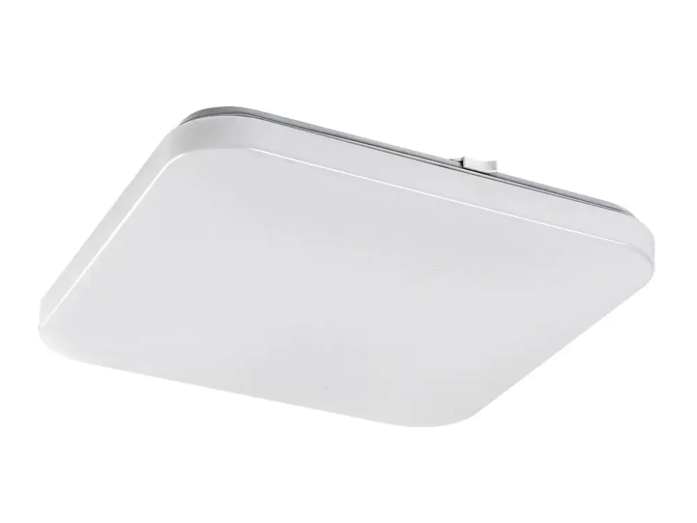 Vedd meg most Fehér LED mennyezeti lámpa mozgásérzékelővel Vendel square 375x375mm 24W