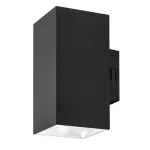 Rendeld meg most Fekete homlokzati LED lámpa Urfa Cube 18W IP65 CCT