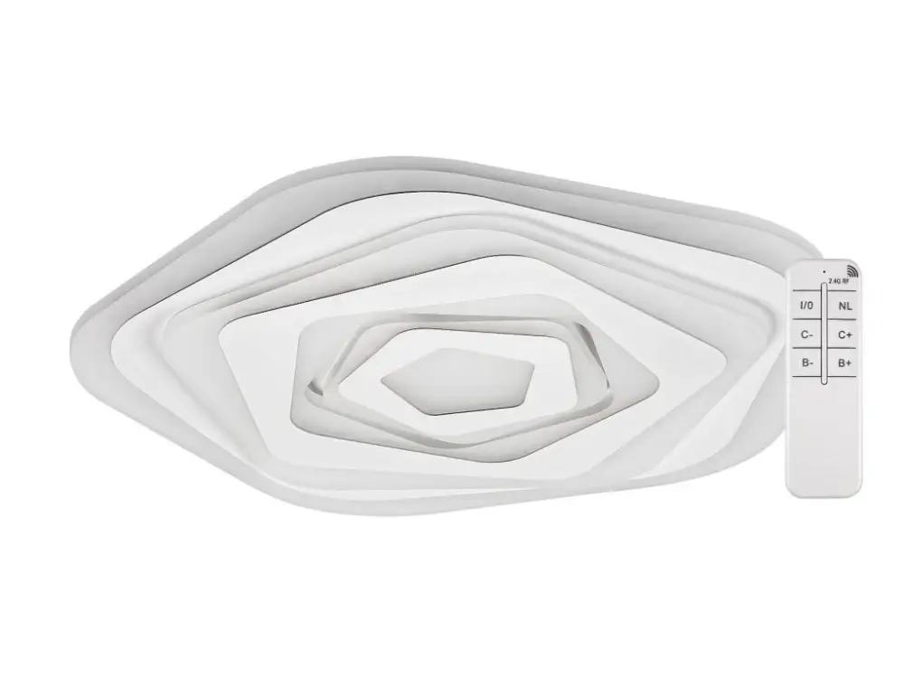 Fehér LED mennyezeti lámpa Taneli 480mm 54W CCT távirányítóval Legnépszerűbb