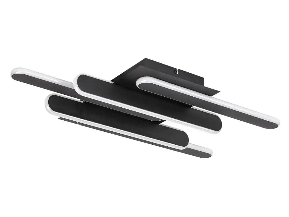 Legnépszerűbb Fekete LED mennyezeti lámpa Sindri 610mm 36W CCT