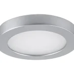 Ezüst színű LED-es süllyesztett lámpatest Coco 85mm 3W IP44 Gyors szállítás