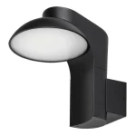 Kihagyhatatlan ajánlat Fekete homlokzati LED lámpa Wengen 12W IP54