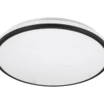 Kedvezményes ár Fekete LED mennyezeti lámpa Slava 330mm 18W IP44
