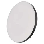 Fekete LED mennyezeti lámpa 360mm 13-18W IP55 CCT Ne maradj le