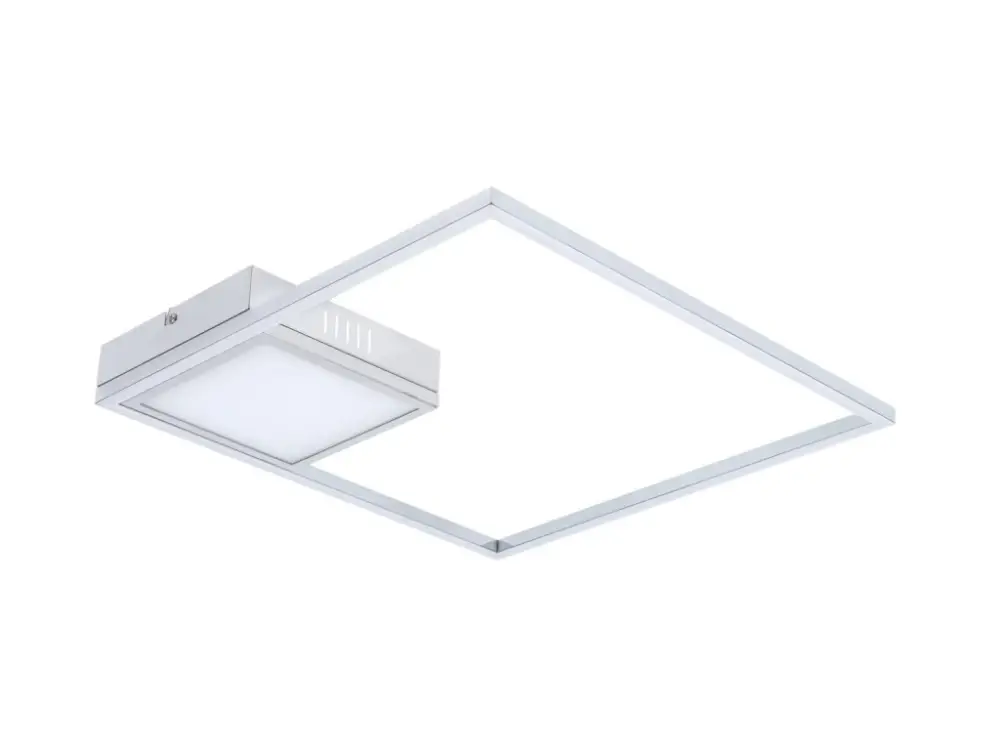 Azonnal elérhető Króm LED mennyezeti lámpa Sirius 400x400mm 30W