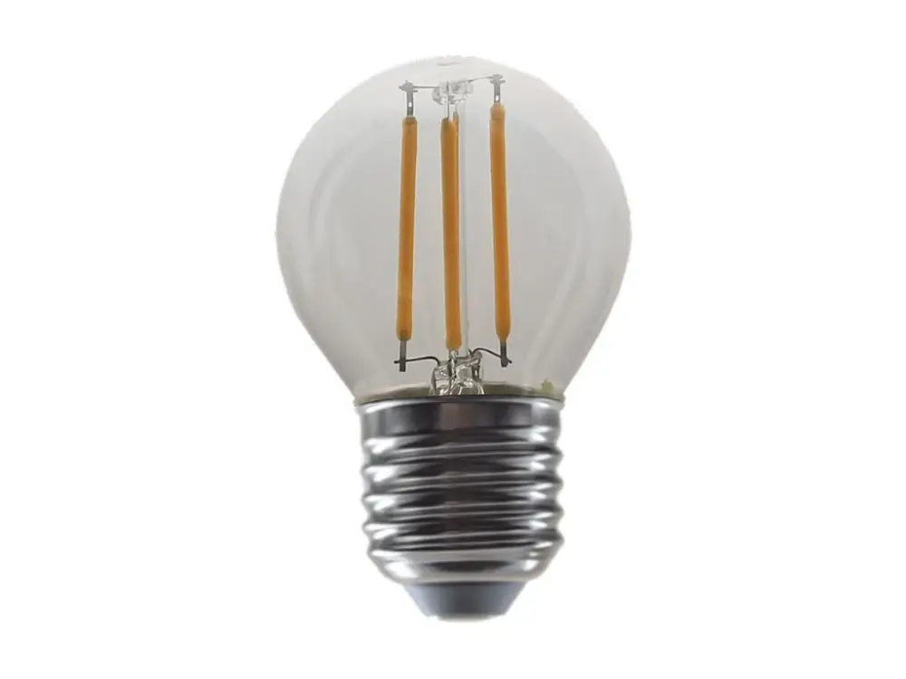 LED izzó Filament G45 4W E27 Gyors kiszállítás