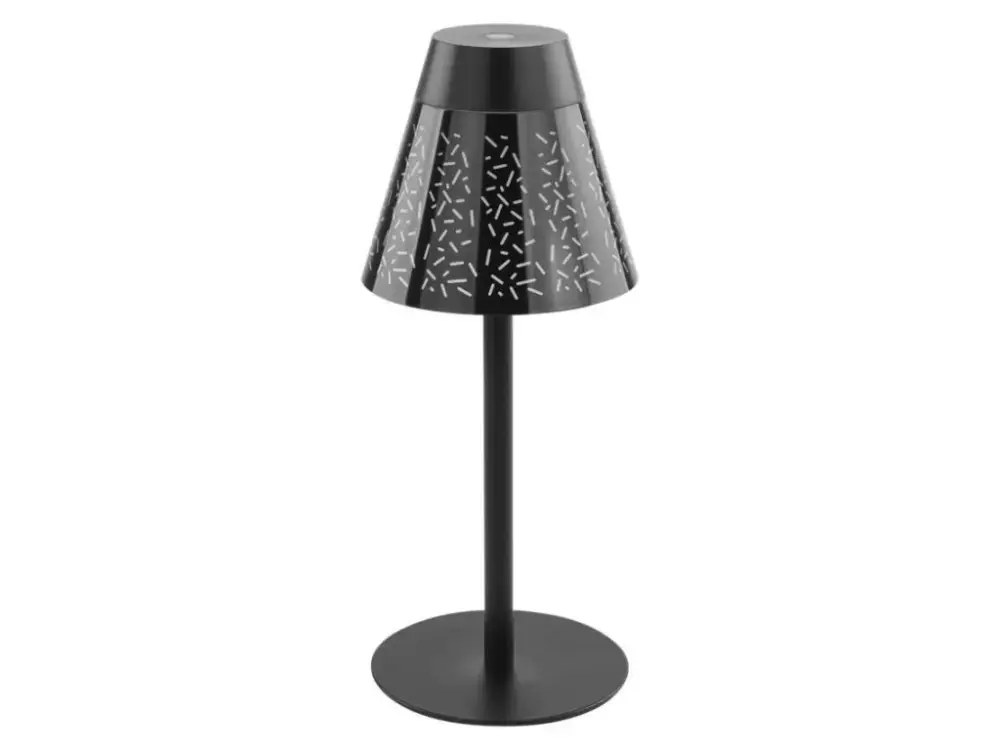 Expressz kézbesítés Fekete LED kerti tölthető lámpa Grace 4,2W