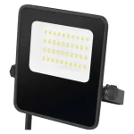 Akciós ár Fekete LED reflektor 20W 150lm/W