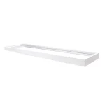 Fehér szerelőkeret 30x150x7cm LED panelhez Biztonságos fizetés