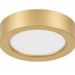 Arany LED mennyezeti lámpa Shaun Plus kerek 120mm 7W IP44 Bestseller