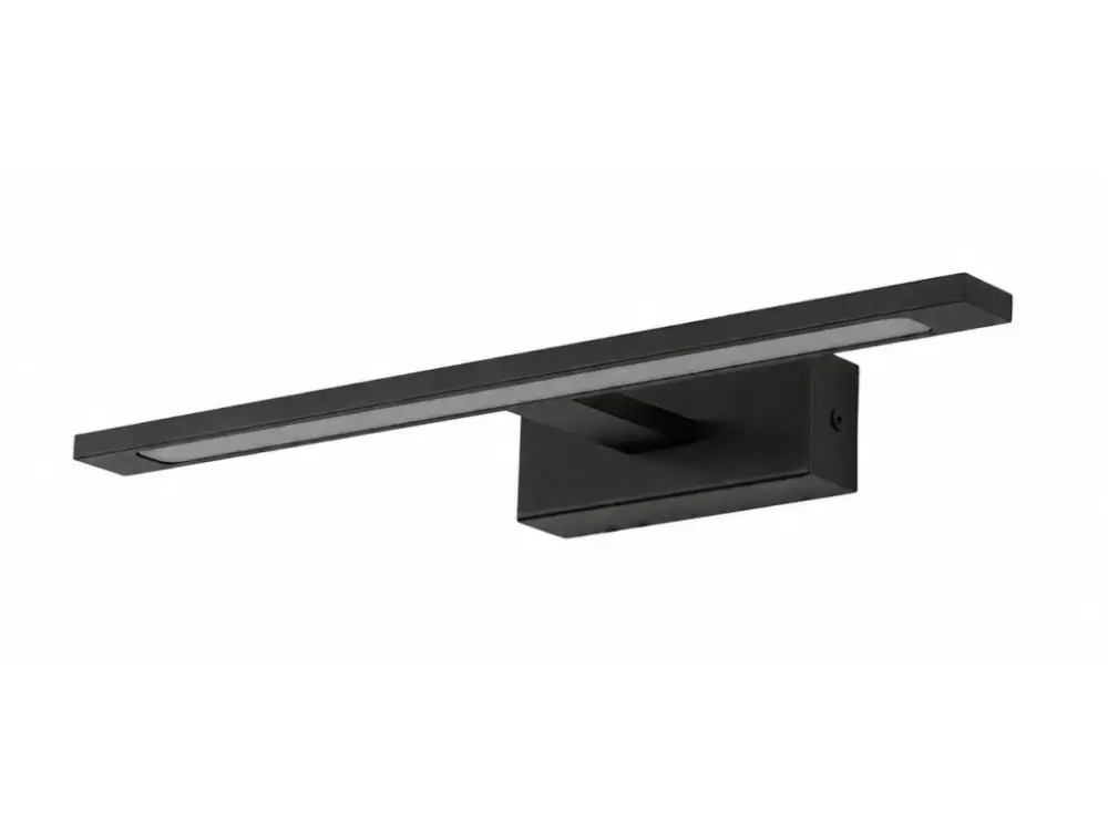 Árcsökkenés Fekete LED tükörvilágító lámpa Gallery 41,5cm 12W