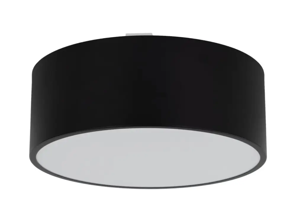 Fekete mennyezeti lámpa Livo 300mm 2x E27 izzóhoz Korlátozott ajánlat