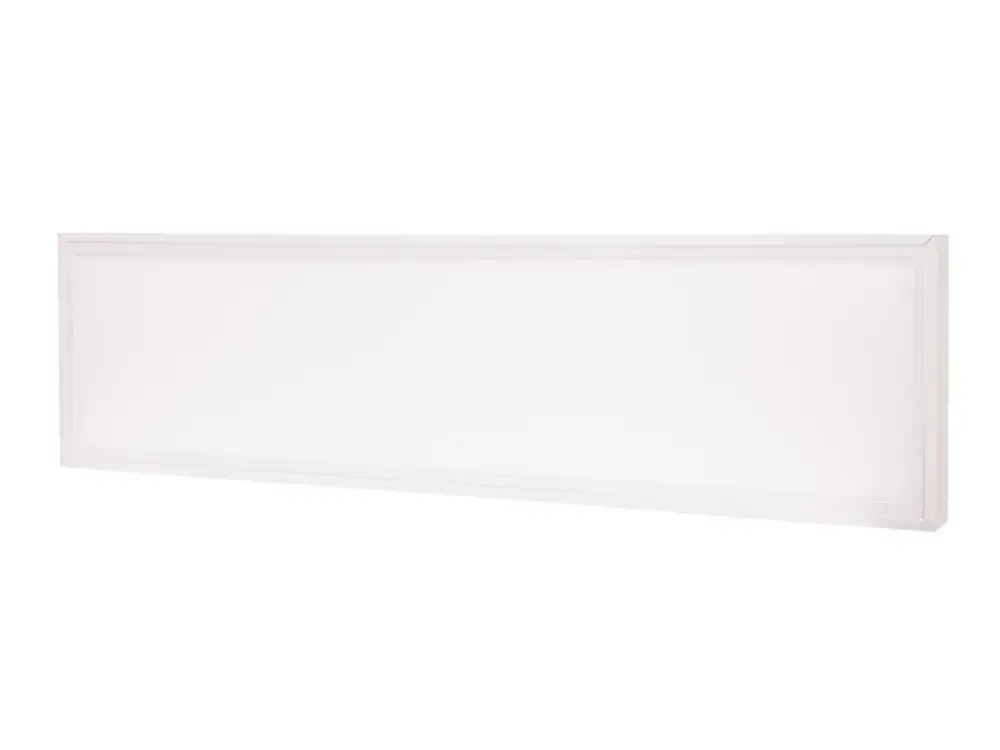 Fehér felületre szerelhető LED panel kerettel 30 x 120cm 16-35W UGR CRI Projekt Különleges ajánlat