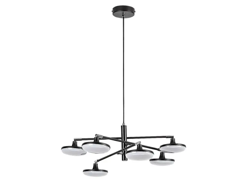 Fekete függesztett LED lámpa Madi 600mm 24W Kiárusítás