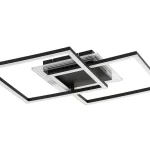 Különleges ajánlat Fekete LED mennyezeti lámpa Ottavia 700mm 28W