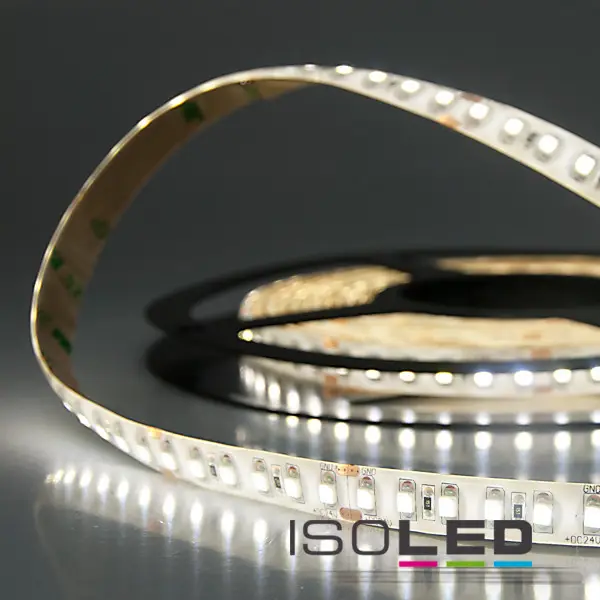 Biztonságos fizetés LED SIL845 flexibilis szalag, 24V, 9,6W, IP66, semleges fehér, 120 LED/m