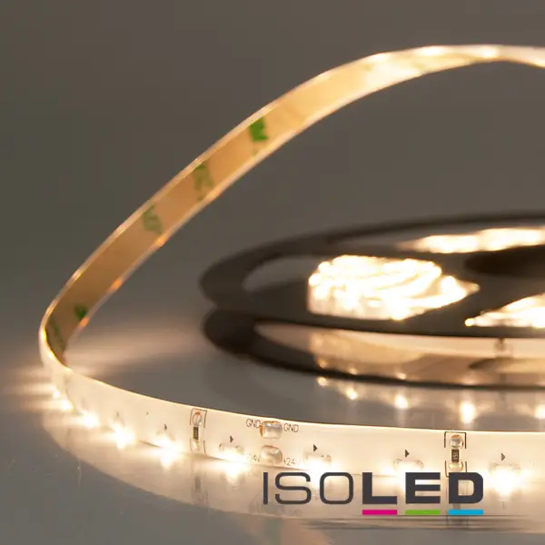 LED SIL830-Sideled flexibilis szalag, 24V, 4,8W, IP66, meleg fehér, 60 LED/m Vedd meg most